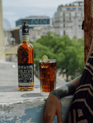 Black Tears Cuban Spiced Rum 700ml
