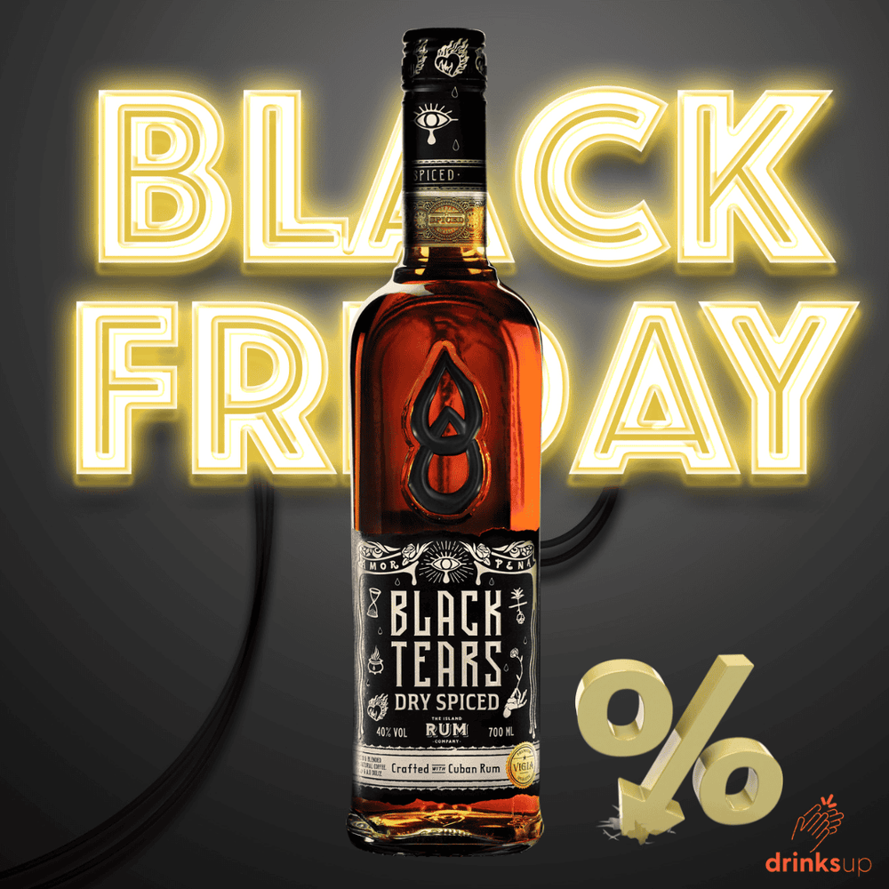 Black Tears Cuban Spiced Rum 700ml