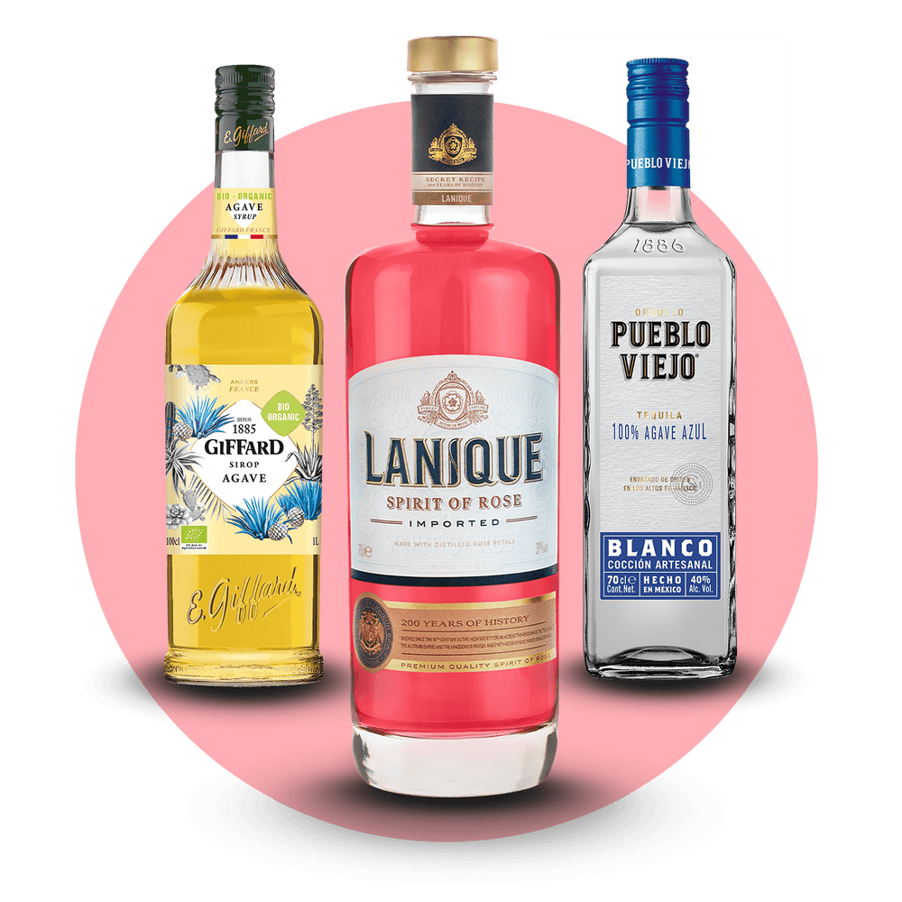Lanique Rose Margarita Cocktail Pack - Makes over 20 serves!
